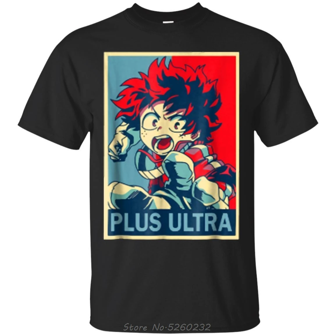 My Heroes Academy Plus Ultra izku аниме футболка мужская wo Мужская-черный, темно-синий цвет мужские высококачественные Топы хипстер