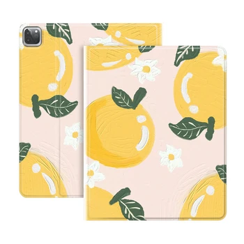 

Cute Fruit Case for iPad Air 1 2 pro 9.7 inch Flip TPU Fold Case Cover with Pencil Holder for iPad Pro 10.5 11 12.9 inch Funda