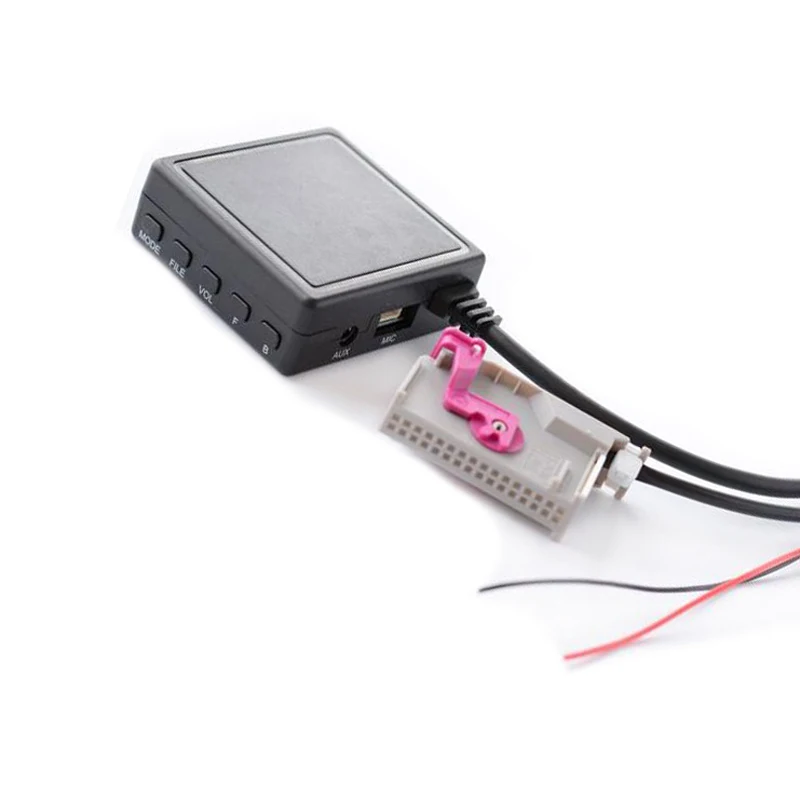 Автомобильный музыкальный адаптер Biurlink с Bluetooth AUX USB микрофон для телефонных