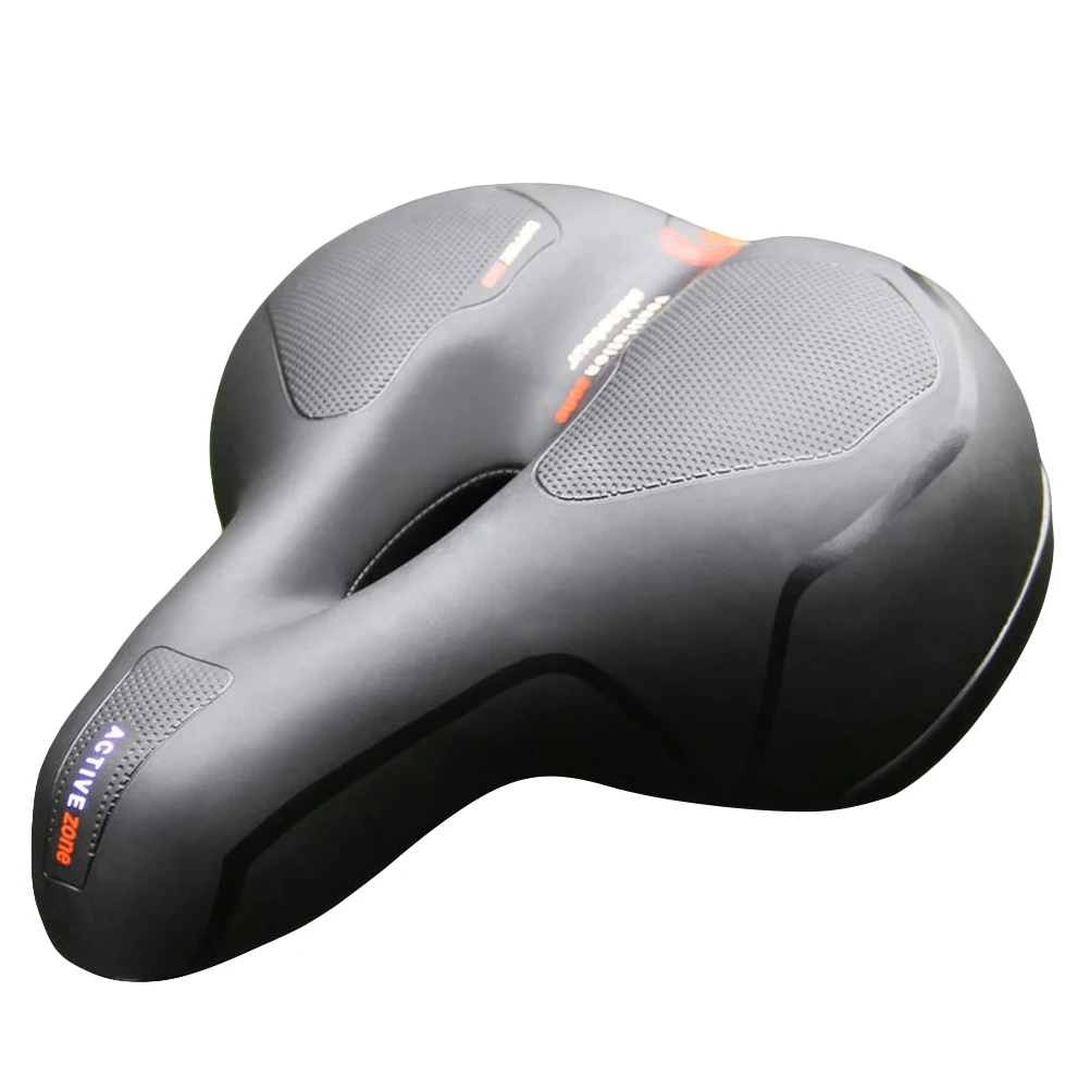1 PC Seat Saddle Padded Comfortable Shock Absorbing Bicycle Seat Bike Seat Bike Accessory for Exercise Cycling Sports