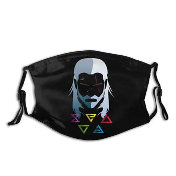 

The Witcher With Replaceable Filters Face Mouth Mask Fashion Streetwear Respirator Muffle Anti Bacterial Mouth Protection Cover