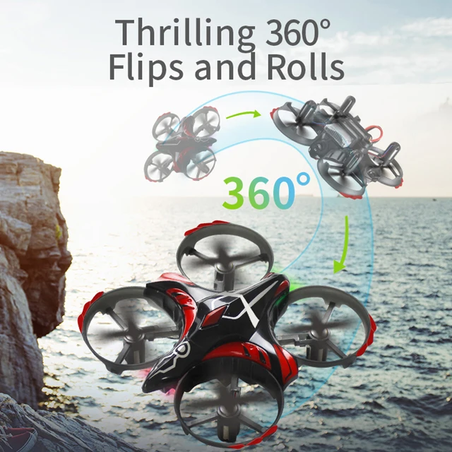 JJRC H56 Mini Drone RC Helicopter Infraed Hand Sensing Remote Control Quadcopter for kids, Air Pressure Altitude Hold 3D Flip 3