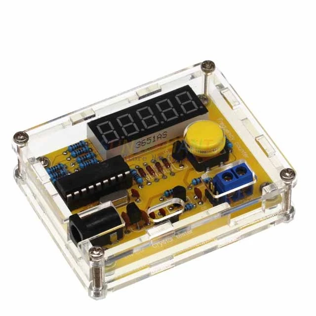 

A6-- DIY Kits Shell Parts Tester Frequency Counter Tester With Housing Kit acrylic case box