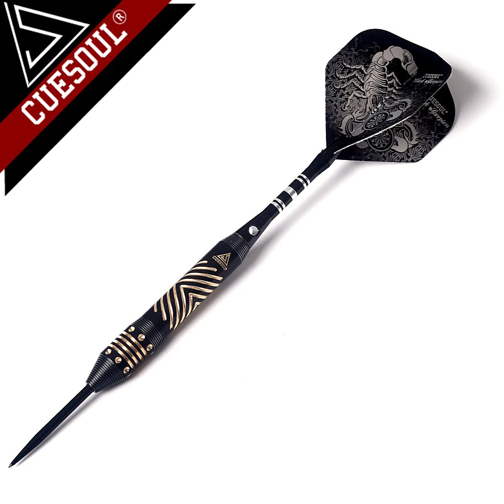 Профессиональная серийная Дротика cuesul Black Scorpion 22 г 24 г 26 г стальная Дротика s Black Dardos Body с черным валом Dardo