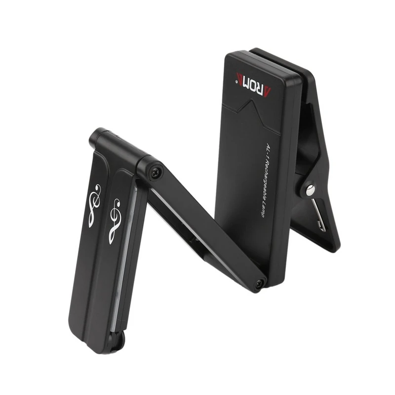 Aroma Al-01 Clip-On Rechargeable Music Stand Lamp for Guitar Piano Led Stage Light Usb Charge Guitar Accessories