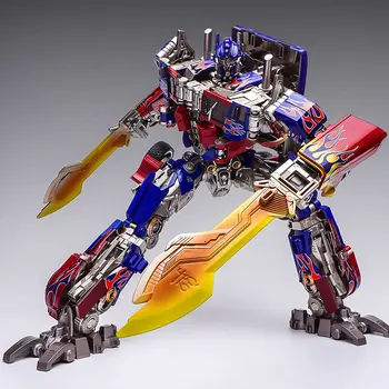 

WEI JIANG Transformation Toy King Kong SS Magnified Optimus Op Column Flat Head Black Commander Movie Boy Gift for Apple