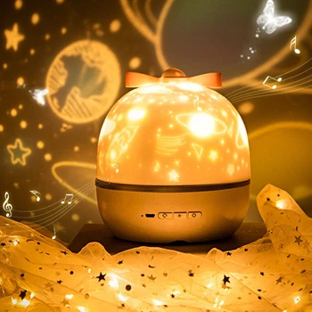 

Starry Sky LED Night Light Star Projector Bedroom Decor Galaxy Projector Moon Lamp Children's Night Light For Home Nightlight
