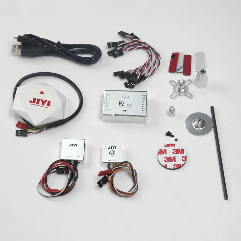 JIYI P2 Pro Multirotor автопилот, система управления полетом с gps+ PMU+ светодиодный модуль системы для радиоуправляемого дрона квадрокоптера