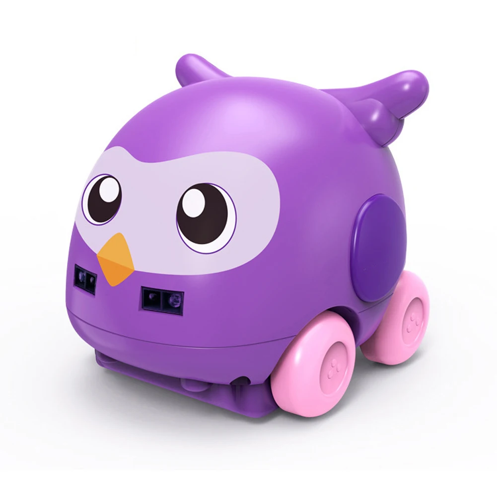 Пульт дистанционного управления, трюковая машина, двухсторонняя Индукционная мышка с жестами, радиоуправляемая машина, Индукционная, для детей, вращается на 360 градусов с музыкой - Цвет: Purple