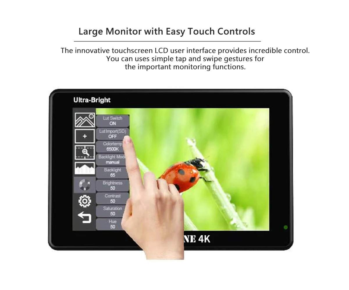 Andycine C7/c7s Field Dslr Camera Monitor 7 Inch Ultra 
