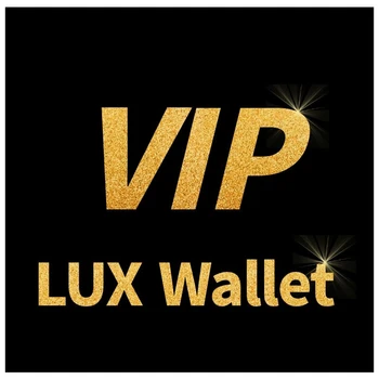 

VIP Men Leather Wallet Luxury Short Male Purses Money Clip AAA