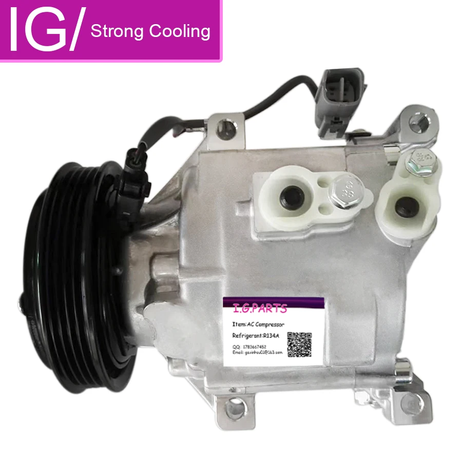 New For Car Scsa06c Air Conditioner Compressor Toyota Yaris 1999 2002
