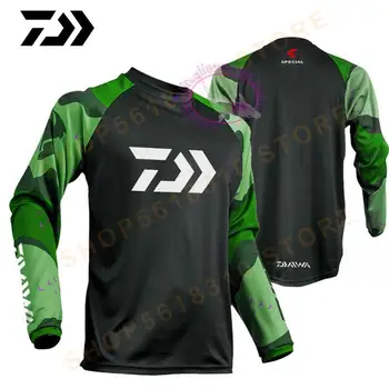 

2020 Spring Cycling Fishing Jerseys Anti-mosquito Fishing Clothing Long Sleeve Anti-UV Autumn Shirt Quick Dry Fishing Sportswear