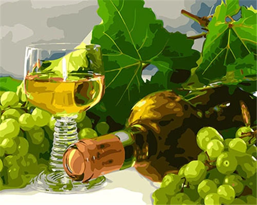 SZGD2310 AZQSD краски по номерам холст наборы Цветы DIY ручной работы подарок Раскрашивание по номерам корзина домашний декор - Цвет: SZGD2310