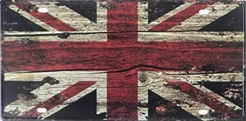 

British Flag Signs Tin Metal Bar Pub Coffee Shop Wall Decoration 12x16 Inch