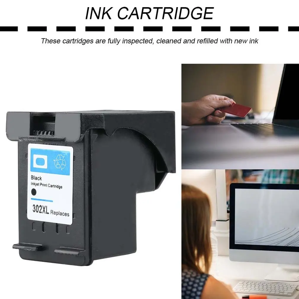 Высококачественные чернила от производителя для hp 302 для hp-302 для hp DESKJET 2130 1110 1115 2134 2135 3630 Envy 4520 4522 4523 4524