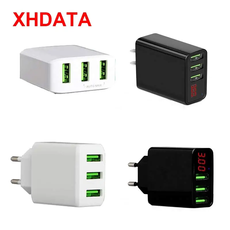 XHDATA XHD3.0 3 USB интерфейсы выходной дизайн стандартный адаптер 5 в быстрая