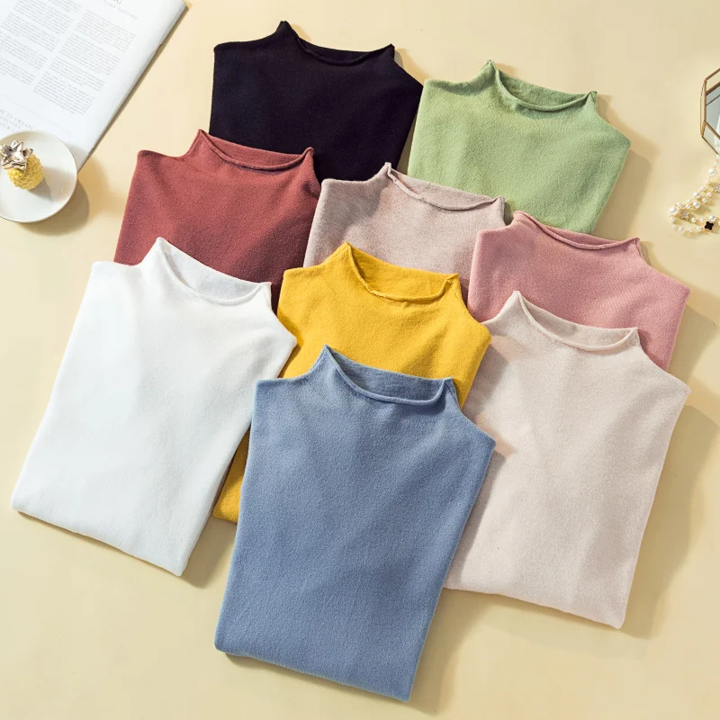 Womens Sweaters 2019 Winter Clothes Women Turtleneck Sweater Women Pullover Jumper Knitted Sweater Women Sweaters And Pullovers