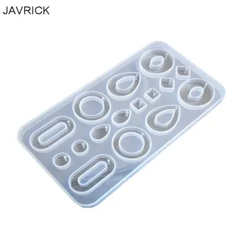 

Crystal Epoxy Resin Mold Earrings Pendant Jewelry Crafts Casting Silicone Mould