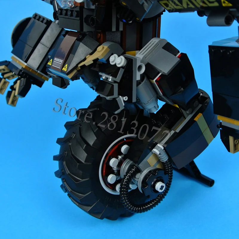 10800 ниндзя Quake Mech 247 шт Строительные блоки совместимы с 70632 06069 31100 кирпичи строительные игрушки