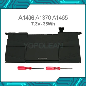 

7.3V 35Wh Laptop A1406 Battery For Apple MacBook Air 11" A1370 A1465 2011 2012 year