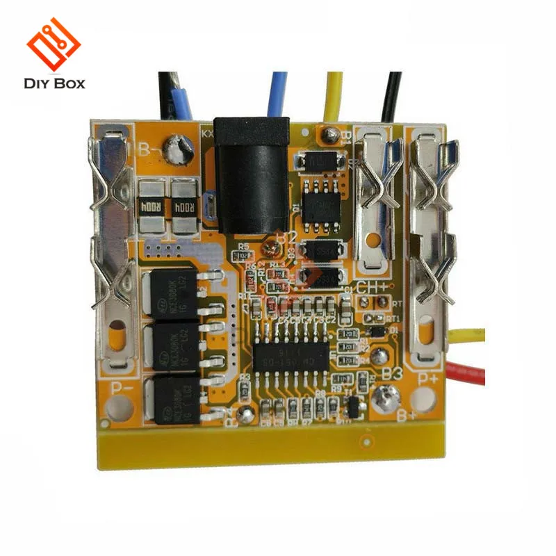 BMS 5S 18,5 в 18A 18650 литиевая батарея Защитная плата PCB схема power Bank зарядное устройство для электродрели постоянного тока