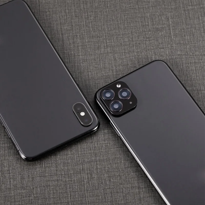 Камера 3D Защитная Наклейка на рассеиватель для IPhone X XS MAX крышка камеры секундная замена на IPhone 11 Pro MAX материал из алюминиевого сплава