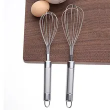 Кухонные гаджеты из нержавеющей стали Eggbeater практичный Стальной хвостовик ручной взбиватель яиц поперечной границы магазина