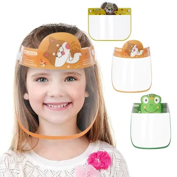 

top selling product in 2020 Kids Child Cartoon Anti-Fog Face Guard Anti-Saliva Safety Protection Mask 3PCS Support Wholesale