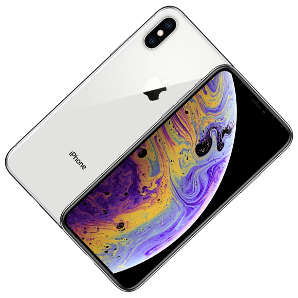 Desbloqueado original apple iphone xs 5.8 "com id de cara grau a qualidade biônico chip ios12 4g ram 64gb/256gb rom inteligente usado telefone
