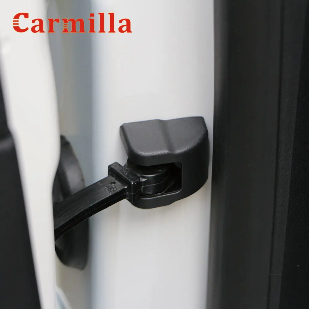 4Pcs ABS Car Door Lock Protection Cover Doors Lock Sticker for Ford Focus 3 Mk3 Fiesta MK7 2009-2015 Ecosport Car Protector car door lock cover,car door lock stickers