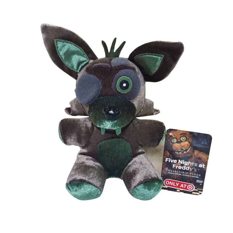 18 см FNAF Five Nights at Freddy's Fox Фокси плюшевая игрушка 5 nights Freddy мягкие животные игрушки