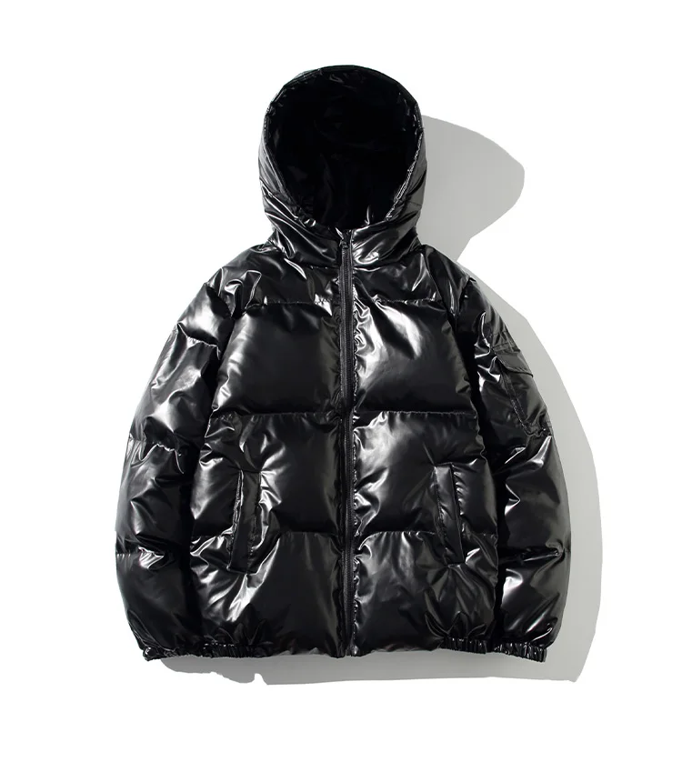 Solid Color Wind Proof Down Jacket