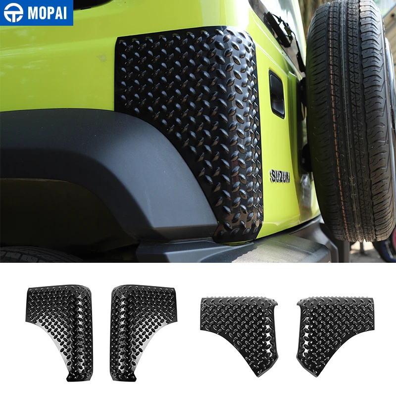 MOPAI Car Stickers for Car Front Rear Fender Side Tailgate Angle Wrap Decoration Cover for Suzuki Jimny 2019+ Accessories