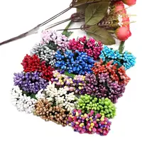 12/36/72/144 PCs Stamens For Needlework Artificial Flowers Wedding Party Decoration DIY Scrapbooking Garland Craft Fake Flowers 1