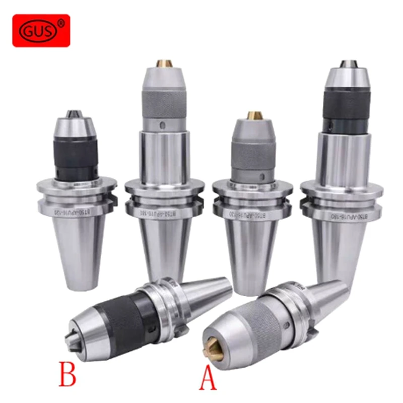 

GUS 1PCS BT30 BT40 NT30 NT40 APU08 APU13 APU16 80L 100L 110L High precision CNC integrated self-tightening drill chuck