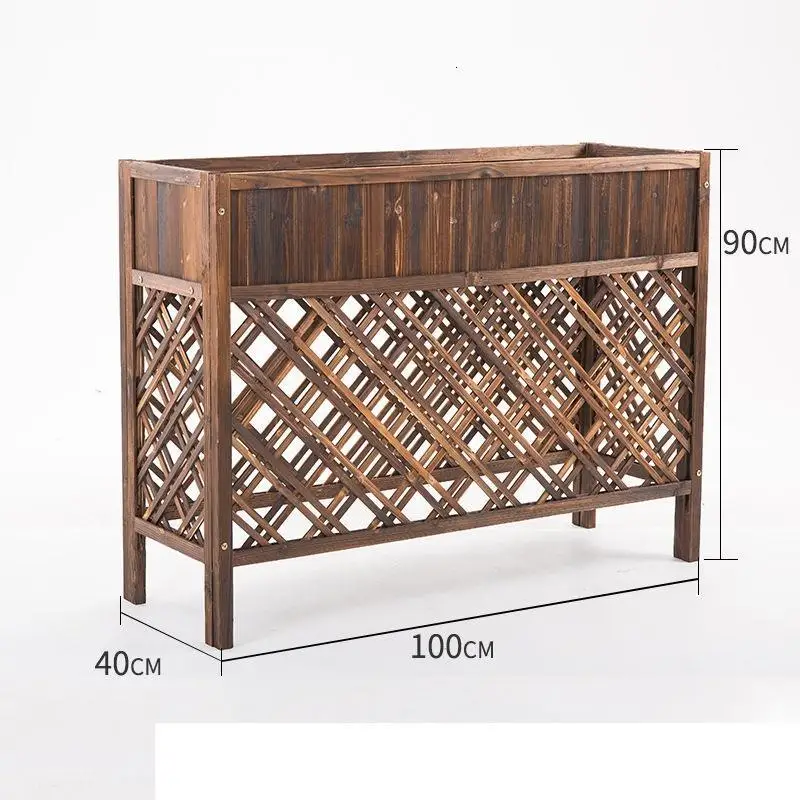 MODEL M Soporte интерьер Флорес Варанда Estante Plantas дерево Estanteria Para Macetas стол балкон полка открытый цветок стойки завод Стенд - Цвет: MODEL M