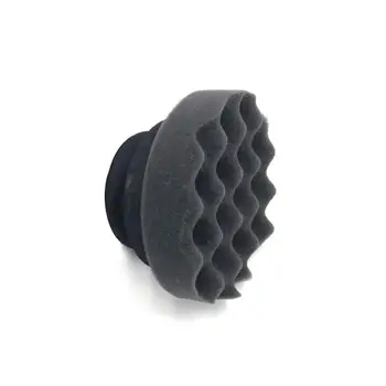 

11cm Make Detailing Easier Wave Type Tire Dressing Tools Hex Grip Applicator Handheld Tire Waxing Sponge For Car Care