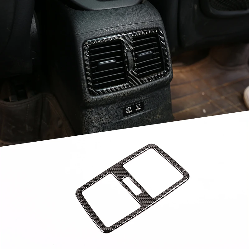 Мягкое углеродное волокно для BMW X1 F48 2016-2019 Автомобильная задняя панель