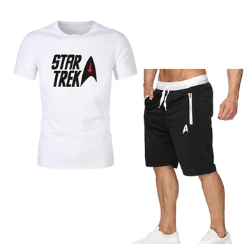 

Star sports suit men's sports casual shirt shorts summer men's T-shirt shorts casual suit sportswear men's clothing