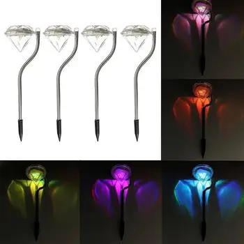 

Solar Light Automatic Sensor Recharged Outdoor Lamp Lighting Lighting Lawn Beauty Floor Lights Landscape Lamps Waterproof