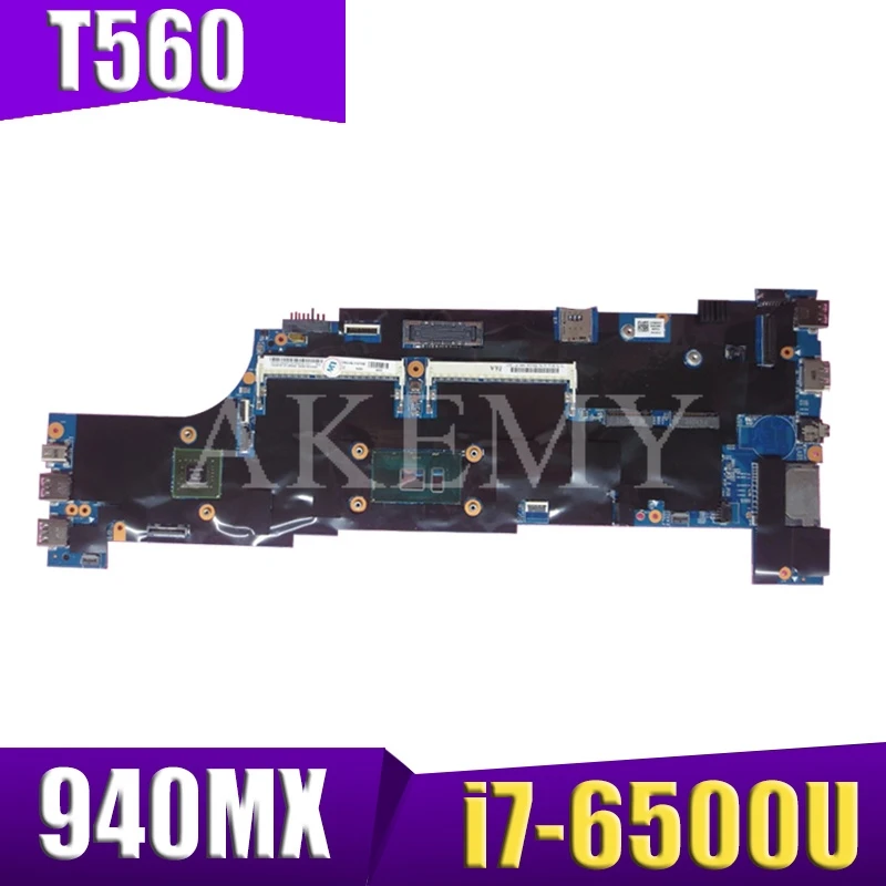 Akemy 01AY341 01AY460 Motherboard For Lenovo ThinkPad T560 W560S P51S P50S Laotop Mainboard with 940MX i7-6500U | Компьютеры и офис
