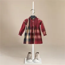 Весенне-зимнее платье для девочек; хлопковые детские платья с длинными рукавами; Детские платья в полоску для девочек; модная одежда для девочек; Bebe