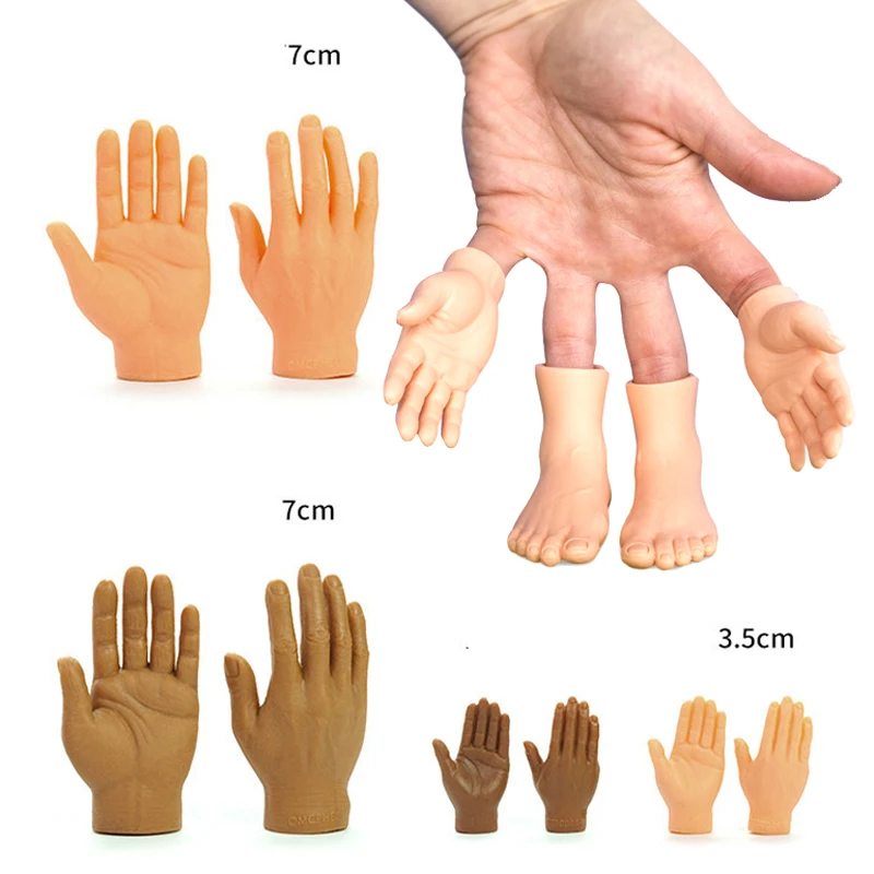 

Hehepopo Light Color Creative Funny Finger Hands and Feet Toys Modeling Hand Toys Make Your Life Fun and Play Joke with Friends