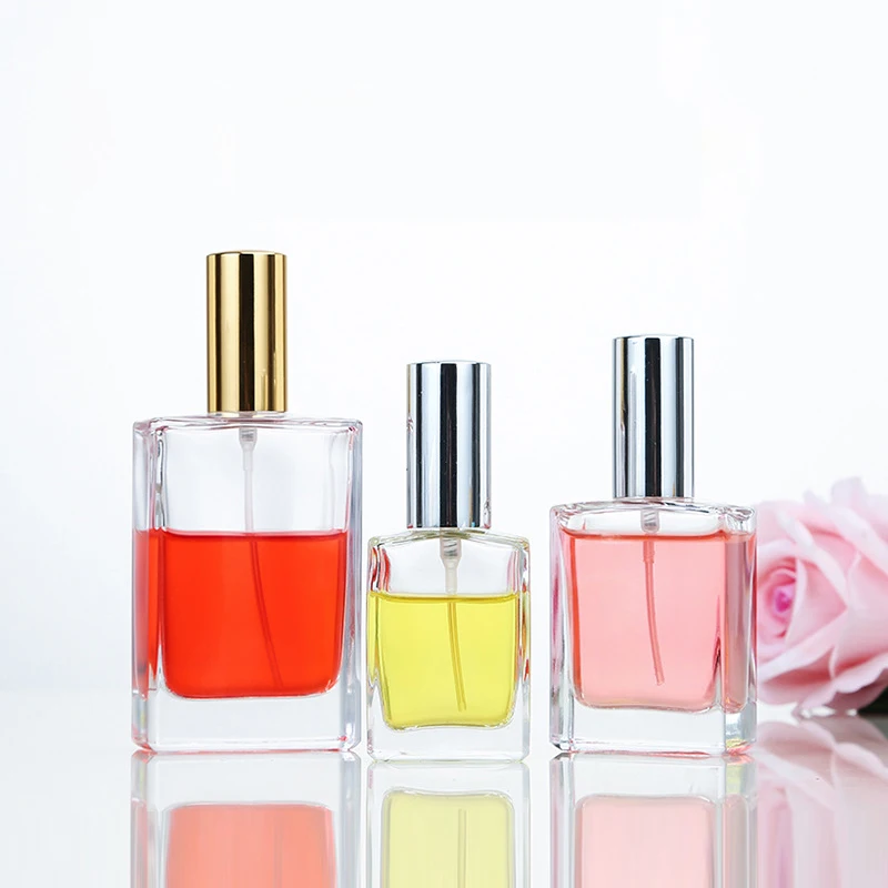 

30/50ml perfume bottle portable travel Atomizer Bottle Color Spray Perfume Pump Shell Aluminum Spray Head
