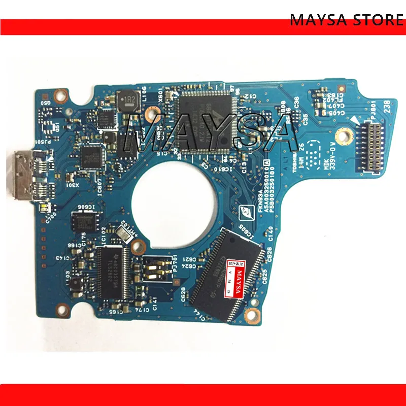 

USB 3,0 Мобильный жесткий диск PCB плата G003250A для Toshiba MQ01UBD100 MQ01UBD075 MQ01UBD050 500G 750G 1 ТБ 2 ТБ