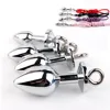 Metal Anal Plug Leash Bdsm Bondage Butt Plug Stimulator Stainless Steel Ass Sex Toys For Men Women Dildo Prostate Massage Sets ► Photo 1/6