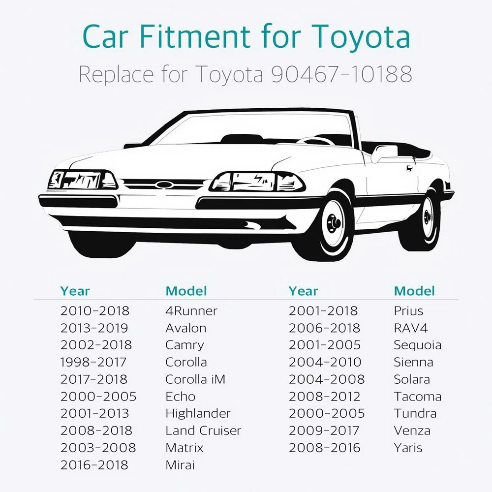 50 шт. 9 мм Универсальные пластиковые заклепки для Toyota Lexus клипсы панели двери