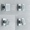 Brass 4/6pcs Shower Body Massage Spray Jets Bath SPA Massage Jets Shower Sprayer Nozzle Bathroom Accessories 2