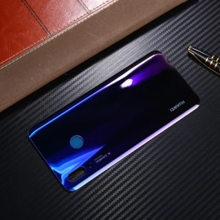 blue Nova3 корпус для huawei Nova 3 стекло Крышка батарейного отсека Дверь смартфон задняя крышка Замена Ремонт Часть - Цвет: blue